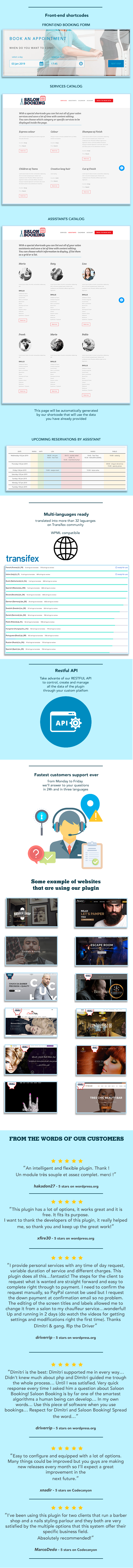 Salon Booking WordPress Plugin - 4