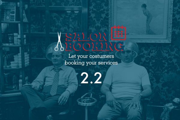 Salon Booking plugin 2.2 version
