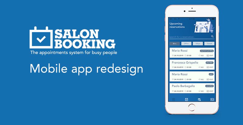 mobile app restyling