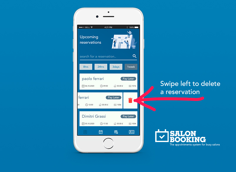 salon booking system mobile app improvements