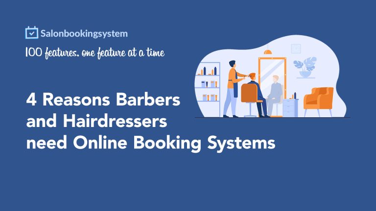 4 Reasons Barbers and Hairdressers Need Online Booking Systems