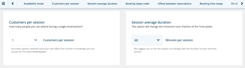 Règles de session pour les clients