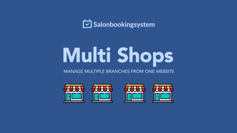 salon booking system multi shops
